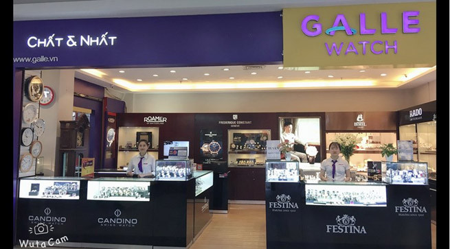 Không gian sang trọng tại Galle Watch, nhà phân phối đồng hồ chính hãng uy tín.