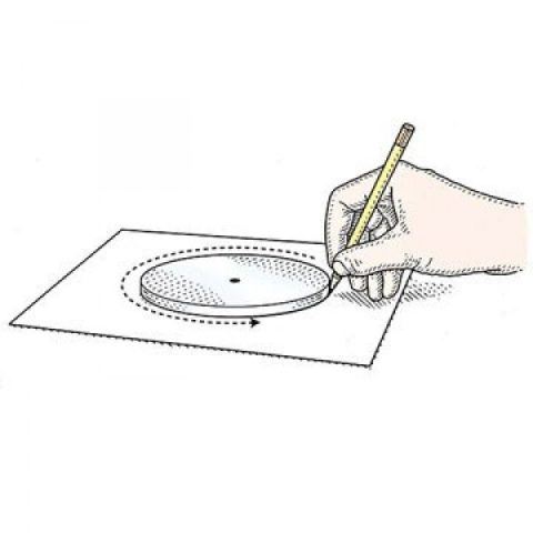Phun sơn các chữ số kim loại cho đồng hồ treo tường DIY