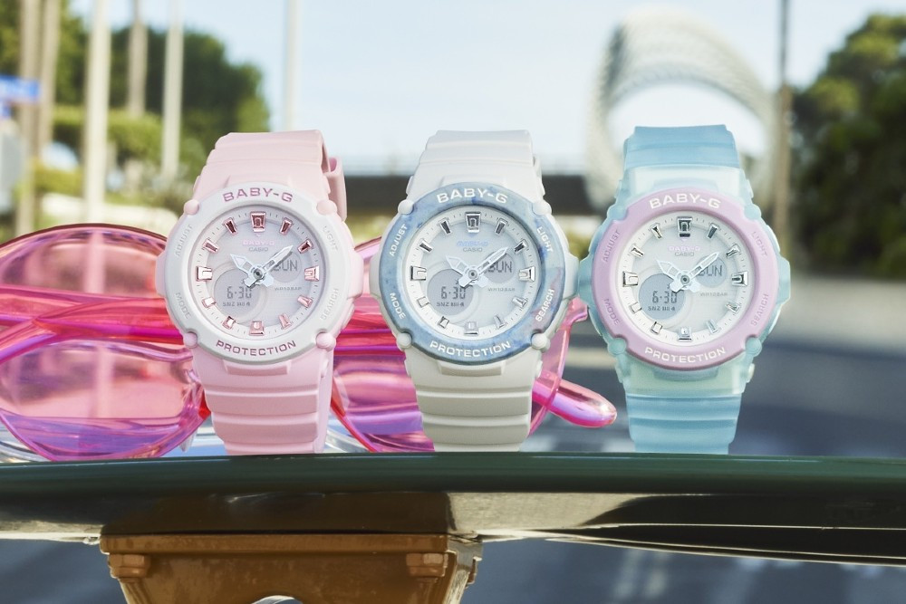 Đồng hồ Casio Baby-G dành cho bé gái với màu sắc nổi bật và tính năng thể thao