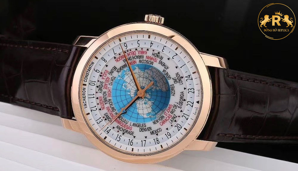 Đồng hồ Vacheron Constantin Geneve 750 Patrimony Traditionnelle 86060000R-9640 với mặt số độc đáo