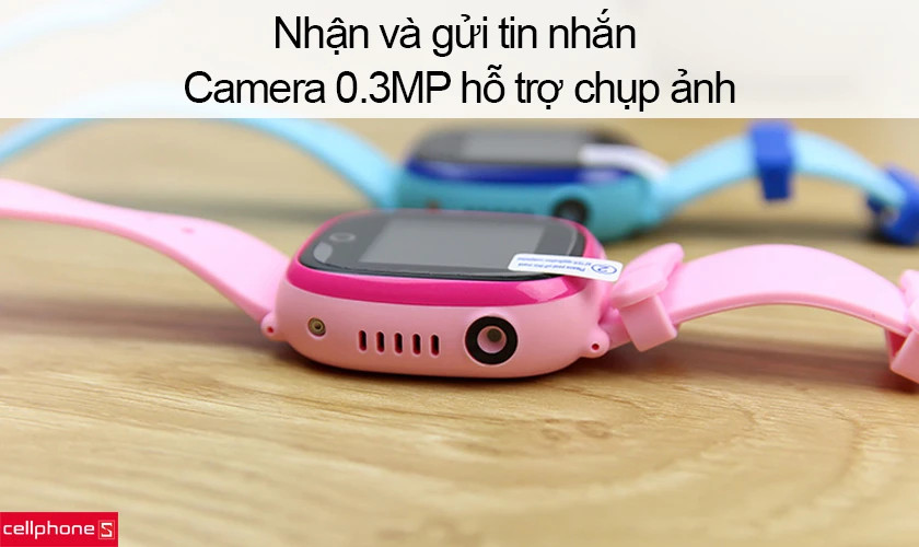 Đồng hồ Wonlex GW400X với camera 0.3MP và tính năng nhắn tin