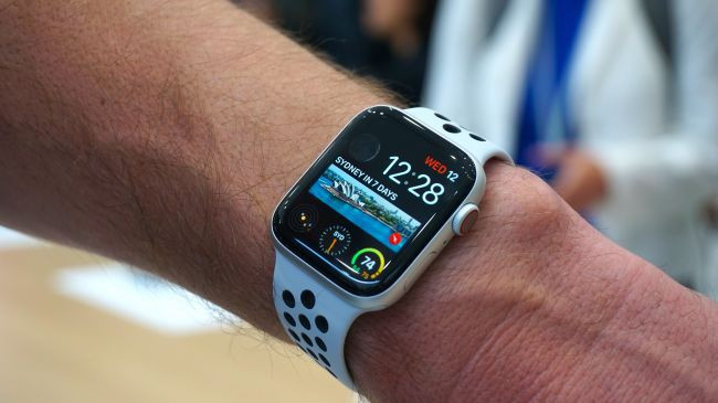 Cụm chức năng hiển thị hình ảnh Panorama trên mặt đồng hồ Apple Watch Series 4