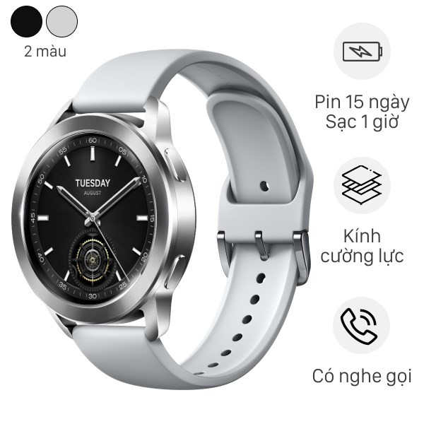 Đồng hồ Xiaomi Watch S3 47mm dây silicone