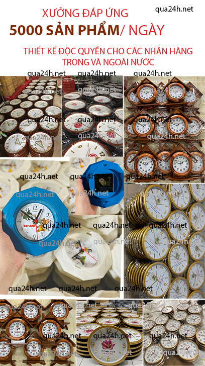 In Logo Lên Đồng Hồ Treo Tường: Giải Pháp Quảng Bá Thương Hiệu Hiệu Quả Và Bền Vững