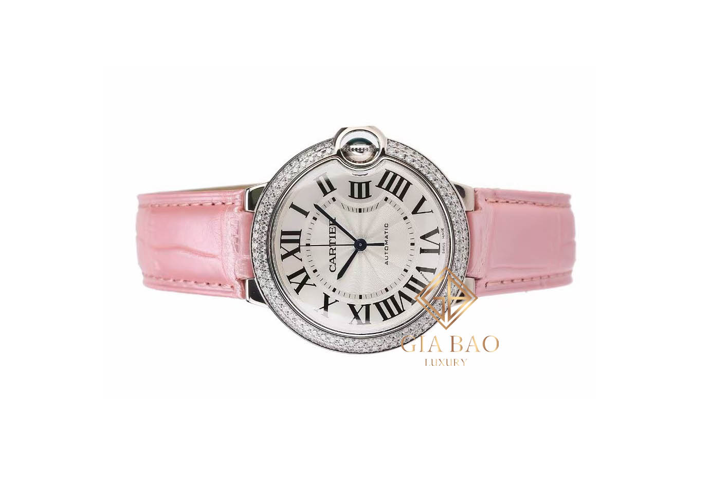 Đồng hồ Cartier nữ dây da