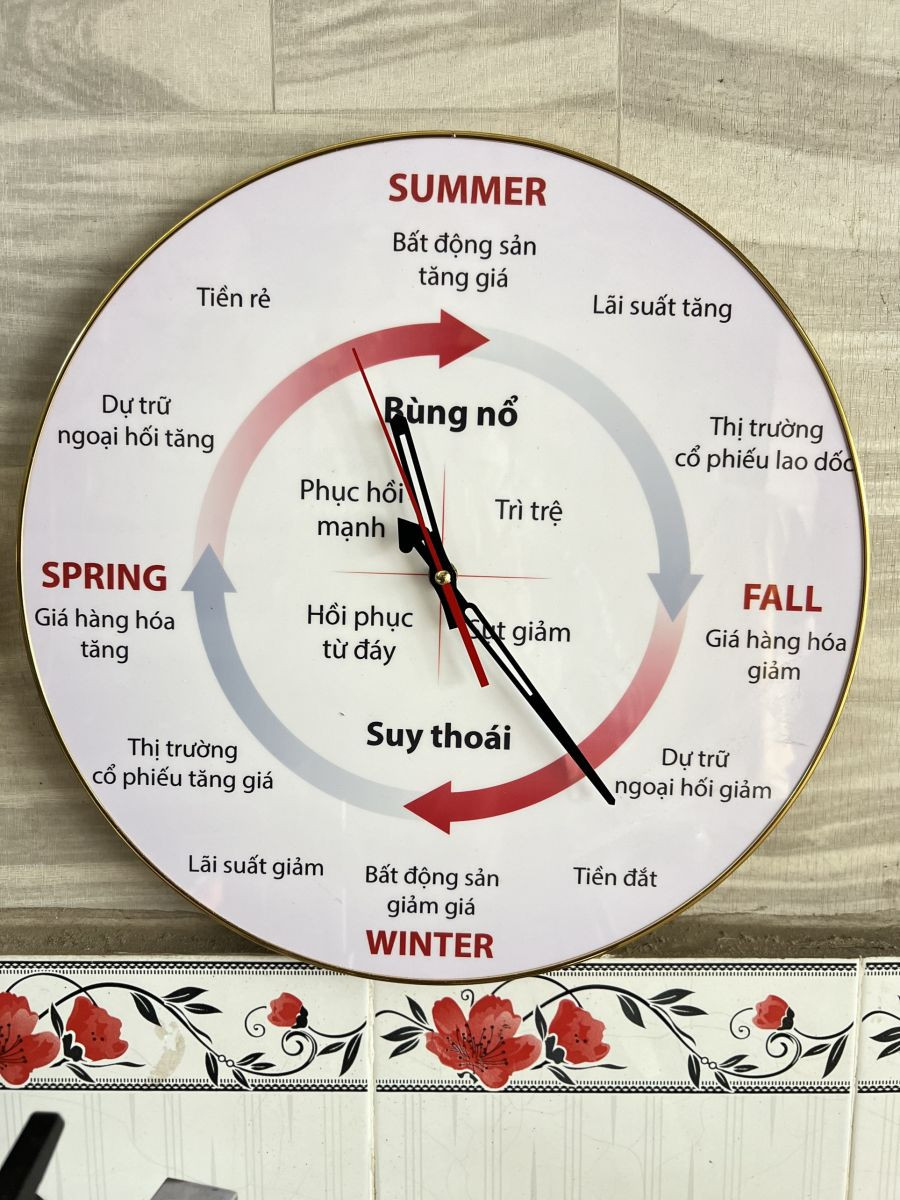 Chiếc đồng hồ in logo mang hình ảnh cây dừa xanh mát, phù hợp làm quà tặng