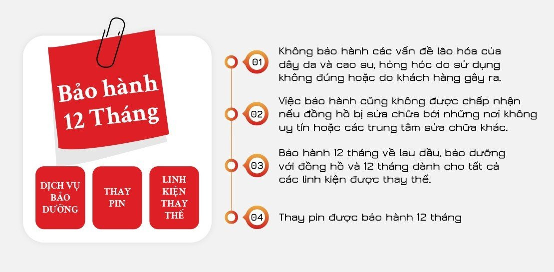 Chăm sóc khách hàng tận tâm sau dịch vụ sửa chữa đồng hồ uy tín