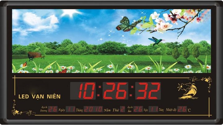 Đồng hồ điện tử treo tường giá rẻ: Giải pháp hiện đại và tiết kiệm cho mọi không gian