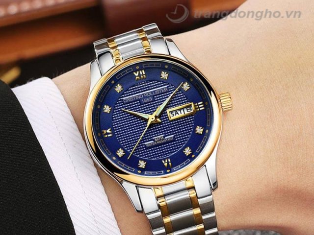 Đồng hồ Cristino Rollister 1853 5ATM: Vẻ Đẹp Cổ Điển Hoàn Hảo Cùng Khả Năng Chống Nước Đáng Tin Cậy