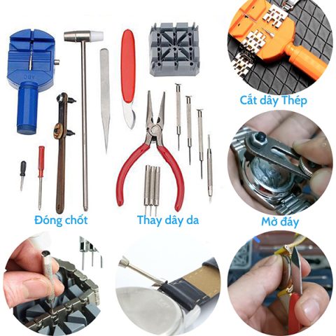 Bộ Dụng Cụ Tháo Lắp Đồng Hồ Đeo Tay: Hướng Dẫn Chi Tiết Từ A-Z
