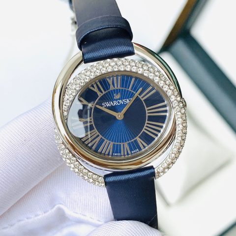 Đồng Hồ Swarovski Mặt Đá Xoay: Tuyệt Tác Lấp Lánh Nâng Tầm Phong Cách Của Bạn