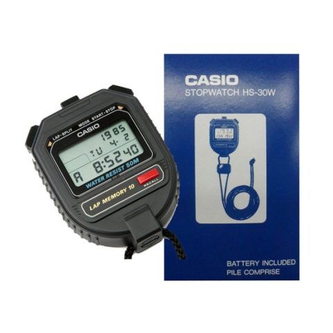 Đồng hồ bấm giây Casio HS 30W: Đánh giá chi tiết từ A đến Z