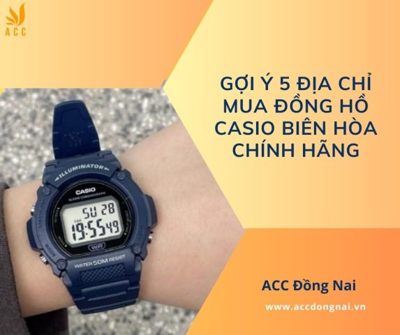 Đồng Hồ Casio Chính Hãng Biên Hòa: Hướng Dẫn Mua Sắm Từ A-Z
