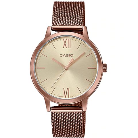 Đồng hồ nữ Casio dây thép: Biểu tượng Thanh lịch, Bền bỉ và Cá tính cho Phái đẹp