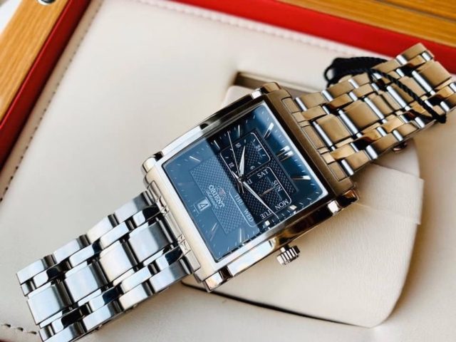 Đồng hồ nam mặt chữ nhật: Biểu tượng phong cách và lựa chọn đẳng cấp