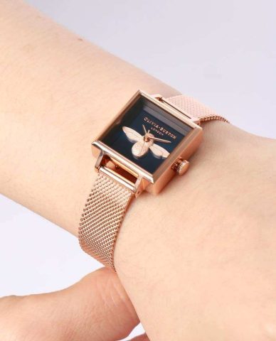 Đồng hồ Olivia Burton mặt vuông: Biểu tượng thanh lịch vượt thời gian cho phái nữ