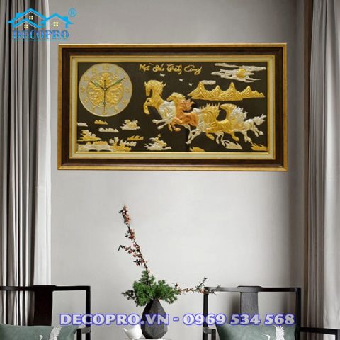 Tranh Đồng Hồ Treo Tường Đẹp: Nét Chấm Phá Nghệ Thuật Cho Mọi Không Gian Sống