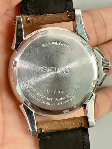 Đồng Hồ Seiko 7T84 OABO A4: Khám Phá Cỗ Máy Chronograph Quartz Đỉnh Cao