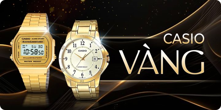 Đồng Hồ Casio Đôi Mạ Vàng: Biểu Tượng Tình Yêu Vĩnh Cửu Và Phong Cách Sang Trọng