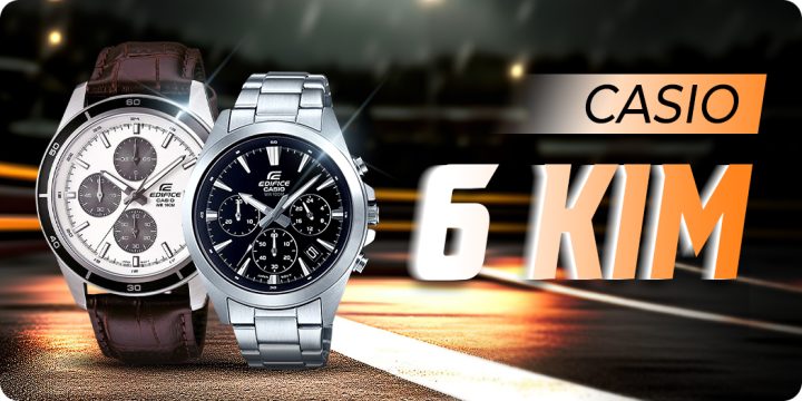 Đồng hồ Casio nữ 6 kim: Biểu tượng của sự tinh tế và đa năng cho phái đẹp