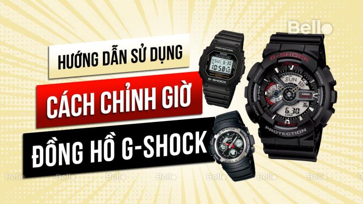 Cách Chỉnh Giờ Đồng Hồ G-Shock GA-810 Chi Tiết và Dễ Hiểu Nhất Cách Chỉnh Giờ Đồng Hồ G-Shock GA-810 Chi Tiết và Dễ Hiểu Nhất