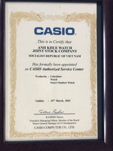 Top 5 Trung Tâm Bảo Hành Đồng Hồ Casio Tại TP.HCM Uy Tín Nhất