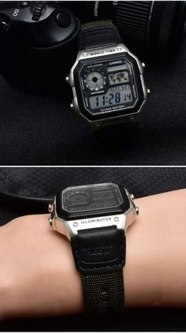 Size Dây Đồng Hồ Casio AE1200: Hướng Dẫn Chi Tiết & Cách Chọn Mua Phù Hợp