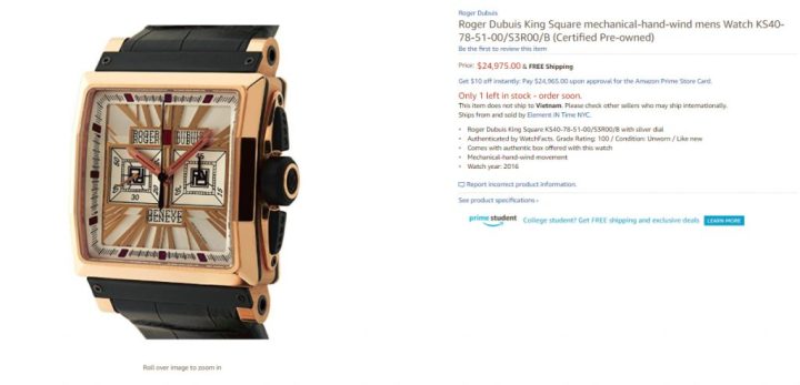 Đồng Hồ Roger Dubuis Chính Hãng: Hướng Dẫn Nhận Biết và Giá Trị Đích Thực