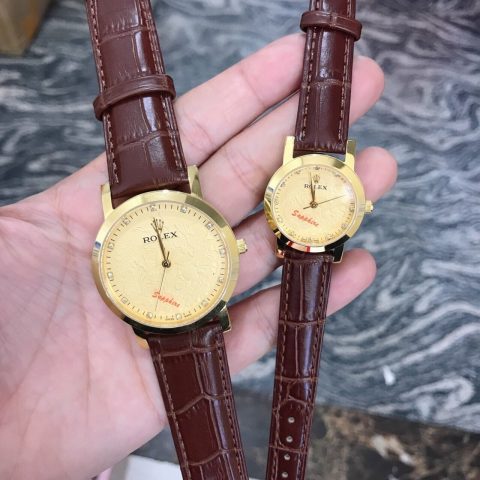 Đồng Hồ Đôi Rolex Dây Da: Biểu Tượng Tình Yêu Vĩnh Cửu và Đẳng Cấp Thời Gian