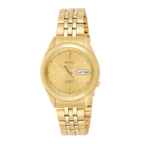 Đồng Hồ Seiko 5 Màu Vàng: Biểu Tượng Của Sự Sang Trọng và Bền Bỉ Theo Thời Gian