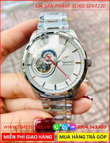 Đồng Hồ Seiko Hở Van Tim: Giải Mã Sức Hút Từ Vẻ Đẹp Cơ Khí Lộ Diện
