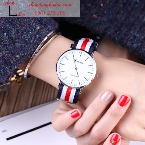 Đồng Hồ Dây Vải 3 Màu: Biểu Tượng Phong Cách Độc Đáo Dành Cho Mọi Tín Đồ Thời Trang