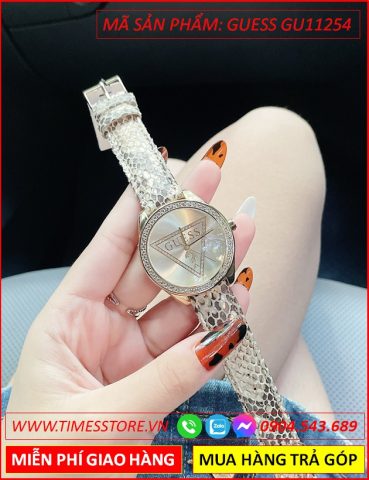 Đồng Hồ Guess Nữ Mặt Tròn Dây Kim Loại: Biểu Tượng Của Sự Sang Trọng và Phong Cách