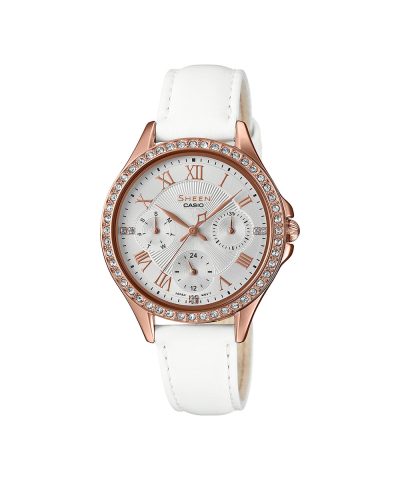Đồng Hồ Casio Sheen Nữ Dây Da: Biểu Tượng Của Sự Thanh Lịch Và Tinh Tế