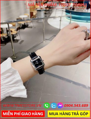 Đồng hồ nữ mặt vuông màu đen: Biểu tượng phong cách và cá tính