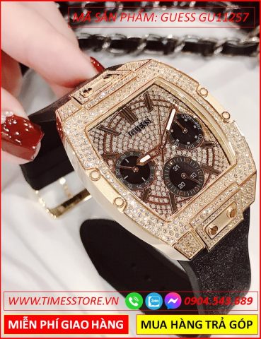 Đồng hồ mặt vuông đính đá nam: Biểu tượng của phong cách và đẳng cấp