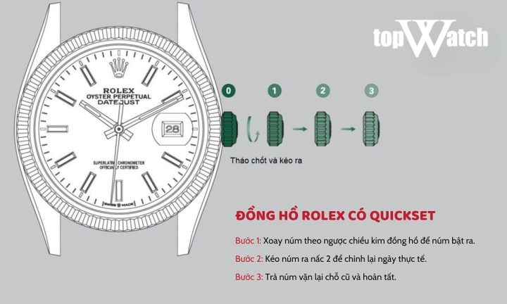 Cách Chỉnh Giờ Đồng Hồ Cơ Automatic Chuẩn Xác và An Toàn