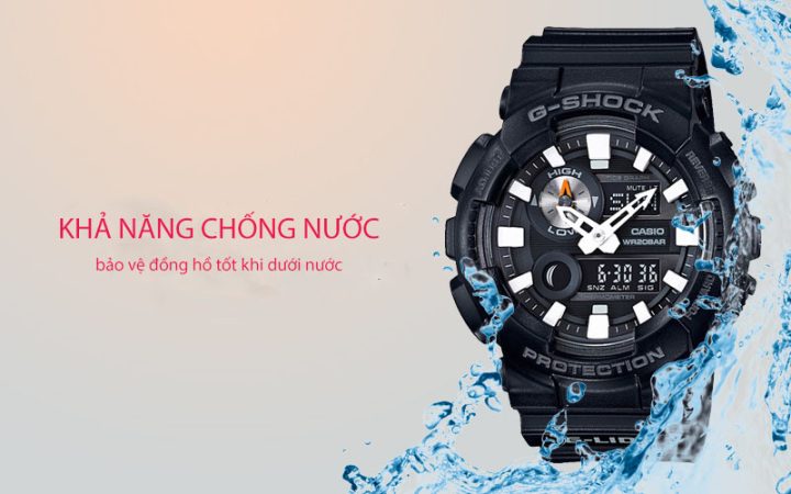 Đồng hồ G-Shock chống nước: Biểu tượng bền bỉ cho mọi cuộc phiêu lưu