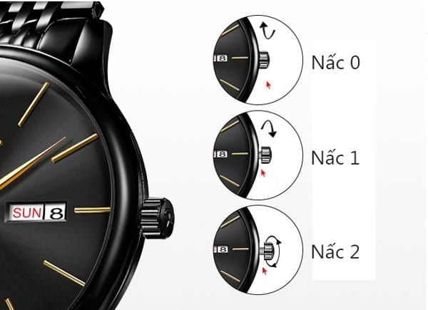 Cách Chỉnh Giờ Đồng Hồ Cơ Automatic Chuẩn Xác và An Toàn