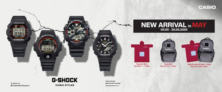 Đồng Hồ G-Shock Nam Đẹp: Biểu Tượng Phong Cách Mạnh Mẽ & Bền Bỉ