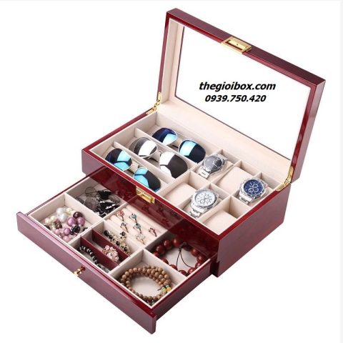 Hộp Đựng Đồng Hồ 2 Tầng: Nghệ Thuật Bảo Quản và Trưng Bày Đẳng Cấp
