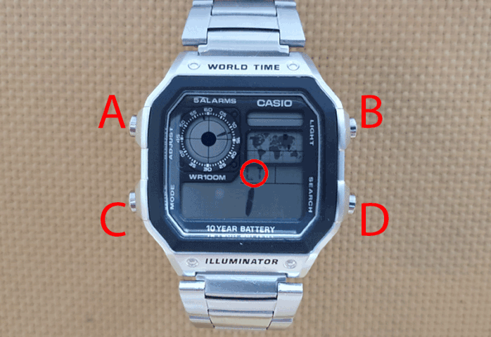 Cách chỉnh giờ đồng hồ Casio AE-1200WHD: Hướng dẫn chi tiết từ A đến Z Cách chỉnh giờ đồng hồ Casio AE-1200WHD: Hướng dẫn chi tiết từ A đến Z