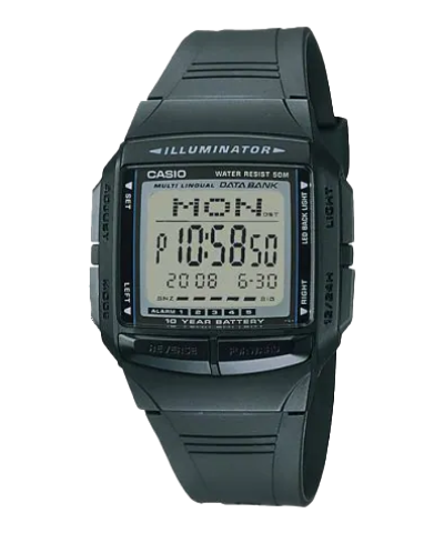 Đồng hồ Casio Databank DB-36-1AV: Biểu tượng Retro của kỷ nguyên kỹ thuật số