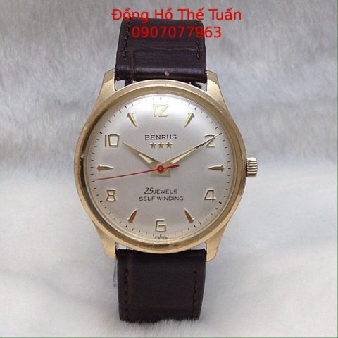 Đồng Hồ Benrus 3 Sao Automatic: Biểu Tượng Của Phong Cách Cổ Điển và Chất Lượng Vượt Thời Gian