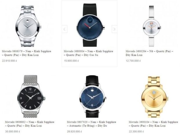 Cách Check Đồng Hồ Movado Chính Hãng Từ A Đến Z