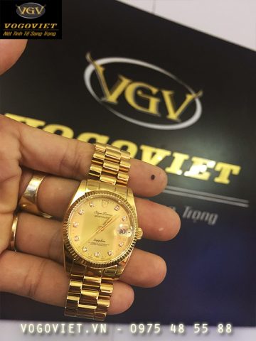Đồng Hồ Rolex Nam Mạ Vàng: Biểu Tượng Đẳng Cấp Thượng Lưu
