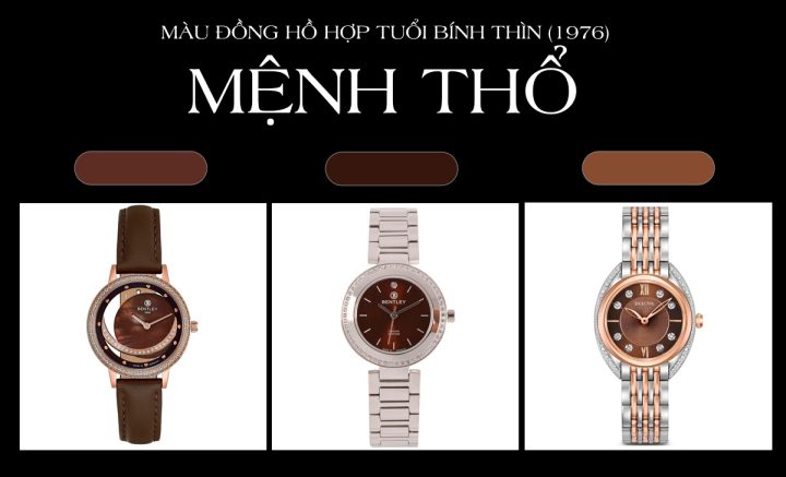Tuổi Bính Thìn Đeo Đồng Hồ Màu Gì Để Thu Hút Tài Lộc và May Mắn?
