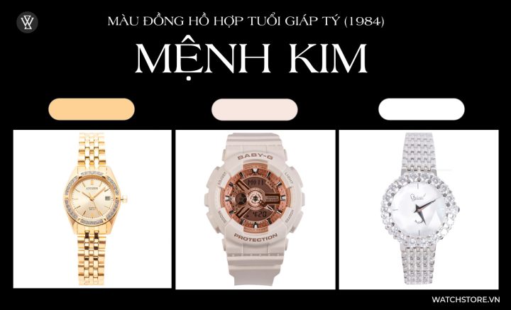 Tuổi Giáp Tý Đeo Đồng Hồ Màu Gì Để Thu Hút May Mắn Và Tài Lộc?