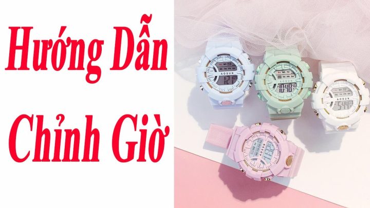 Cách Chỉnh Giờ Đồng Hồ Thể Thao: Hướng Dẫn Toàn Diện Từ A-Z