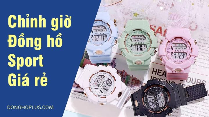 Cách Chỉnh Giờ Đồng Hồ Thể Thao: Hướng Dẫn Toàn Diện Từ A-Z